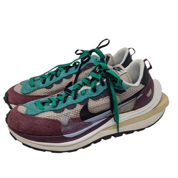 Nike Men\'s Multi-Color Green Teal Burgundy Black Running Shoes main image 8
